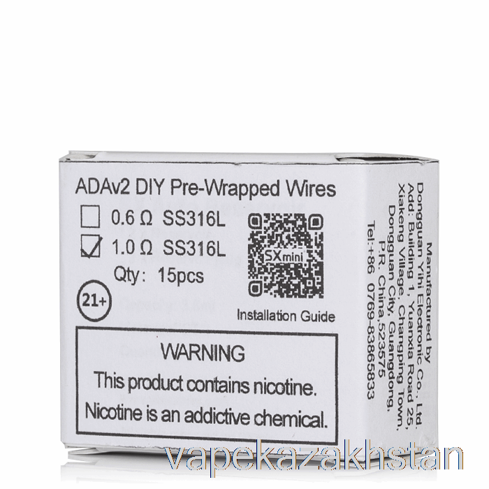 Vape Disposable YiHi SXmini ADA V2 DIY Pre-Wrapped Wires 1.0ohm Coils